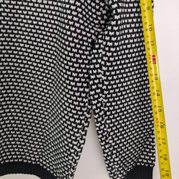 NEW Karen Scott Jersey sweater Turtle Neck -size M -Color winter white - Picture 7 of 8